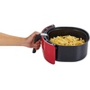 image:image58 Quart Digital Touchscreen Air Fryer with Cake Pan  50 Recipes for your Air Fryer Book Red