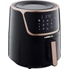 image:imageGoWISE 7Quart Electric Air Fryer with Dehydrating Function and 3 Stackable Racks  1Pack of Parchment Paper LED Digital Touchscreen with 8 Functions  100 Recipes BlackCopper