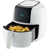 image:imageGoWISE USA 58 Quart Digital Touchscreen Air Fryer with Grill Rack White