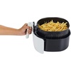 image:imageGoWISE USA 58 Quart Digital Touchscreen Air Fryer with Grill Rack White