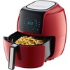image:imageGoWISE USA GWAC22003 58Quart Air Fryer with Accessories 6 Pcs and 8 Cooking Presets  100 Recipes Black QtRed  Accessories