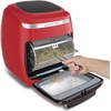 image:imageGoWISE USA 116Quart Air Fryer Toaster Oven with Rotisserie amp Dehydrator  50 Recipes Red