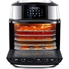image:imageGoWISE USA 17Quart Air Fryer amp Food Dehydrator  5 Drying Trays plus 6 Additional Accessories  Perfect for Drying Beef Jerky Herbs Fruit Vegetables Dog TreatsAir Fryer