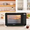 image:imageGoWISE USA 25Quart Air Fryer Oven amp Professional Dehydrator with 3 Heating Elements amp Rotisserie 12 Functions Preheat amp 5 Cooking Levels  Fits 12Inch Pizza 11 Accessories and Stainless Steel