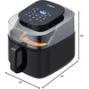 image:imageGoWISE USA 55 Quart Air Fryer with 180 Viewing Window