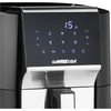 image:imageGoWISE USA 7Quart Air Fryer amp Dehydrator  with Ergonomic Touchscreen Display with Stackable Dehydrating Racks with Preheat amp Broil Functions  100 Recipes BlackCopperBlackSilver