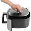 image:imageGoWISE USA 7Quart Air Fryer amp Dehydrator Max Steel XL with Touchscreen Display with Stackable Dehydrating Racks with Preheat amp Mute Functions  100 Recipes Stainless Steel