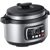 image:imageGoWISE USA GW22708 Ovate 85Qt 12In1 Electric Pressure Cooker Oval with Slow Cook Rice Yogurt Egg Saute Steamer Keep Warm Functions  Accessories amp Recipes95 Quarts