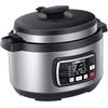 image:imageGoWISE USA GW22708 Ovate 85Qt 12In1 Electric Pressure Cooker Oval with Slow Cook Rice Yogurt Egg Saute Steamer Keep Warm Functions  Accessories amp Recipes85 Quarts