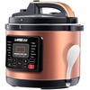 image:imageGoWISE USA GW22712 12in1 MultiUse Electric Pressure Cooker with Stainless Steel Pot Measuring Cup Spoon Steam Rack and Basket 8QtCopper