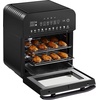 image:imageGoWISE USA GW44803 Ultra 127Quart Electric Air Fryer Oven with Rotisserie and Dehydrator  11 Accessories and 50 Recipes Black QTBlack