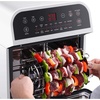 image:imageGoWISE USA GW44803 Ultra 127Quart Electric Air Fryer Oven with Rotisserie and Dehydrator  11 Accessories and 50 Recipes Black QTRed