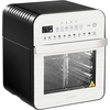 image:imageGoWISE USA GW44803 Ultra 127Quart Electric Air Fryer Oven with Rotisserie and Dehydrator  11 Accessories and 50 Recipes Black QTSilver
