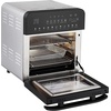 image:imageGoWISE USA GW44803 Ultra 127Quart Electric Air Fryer Oven with Rotisserie and Dehydrator  11 Accessories and 50 Recipes Black QTStainless Steel