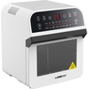 image:imageGoWISE USA GW44803 Ultra 127Quart Electric Air Fryer Oven with Rotisserie and Dehydrator  11 Accessories and 50 Recipes Black QTWhite