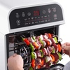 image:imageGoWISE USA GW44803 Ultra 127Quart Electric Air Fryer Oven with Rotisserie and Dehydrator  11 Accessories and 50 Recipes Black QTWhite