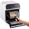 image:imageGoWISE USA GW44803 Ultra 127Quart Electric Air Fryer Oven with Rotisserie and Dehydrator  11 Accessories and 50 Recipes Black QTWhite