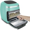 image:imageGoWISE USA GW77722 116Quart Air Fryer Toaster Oven with Rotisserie amp Dehydrator  50 Recipes Vibe BlackMint