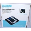 image:imageGoWISE USA Slim Digital Bathroom Scale  Measures Weight Body Fat Water amp Bone Mass 400 Lbs Capacity Tempered Glass GW22027