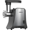 image:imageGoWISE USA 4in1 Electric Meat Grinder and Food Processor Vegetable Slicer and Shredder Sausage Maker Kibbe Kit with 3 Cutting Plates Stainless Steel Cutting Blade  Recipe Book GW88010