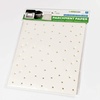 image:imageGoWISE USA GWA0011 Perforated Parchment NonStick Liners for Air Fryer Toaster Ovens Dehydrators Steaming Dumplings100 Pcs 115 x 10 inches White
