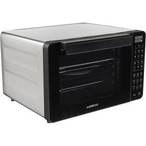 image:imageGoWISE USA 25Quart Air Fryer Oven amp Professional Dehydrator with 3 Heating Elements amp Rotisserie 12 Functions Preheat amp 5 Cooking Levels  Fits 12Inch Pizza 11 Accessories and Stainless Steel